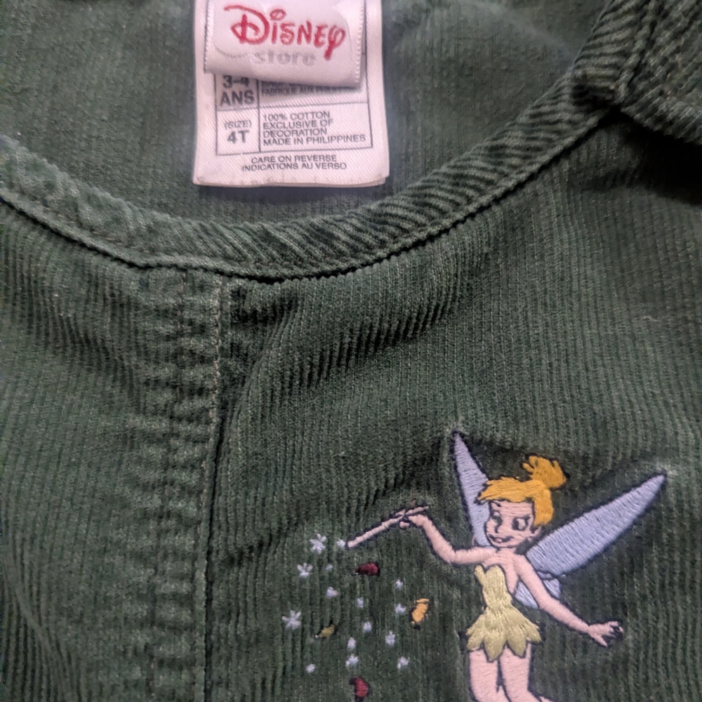 Vintage Disney Store Tinkerbell Jumper Dress - Picture 3 of 3